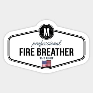 Professional Fire Breather [GTA] Sticker